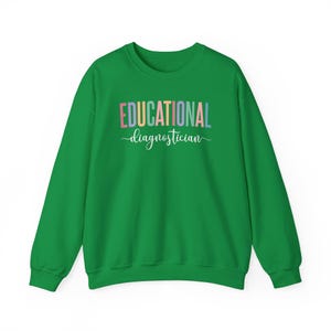Educational Diagnostician Sweatshirt, School Psychologist Gift, Special Education Teacher Apparel, Teacher Appreciation Gift, School image 5
