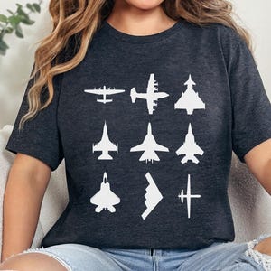 Pilot Shirt Gift For Men Jet Plane Air Force Shirt Aviation T Shirt Aircraft Tee Aeroplane Shirt Gift Funny Flying Shirt Military Air Show