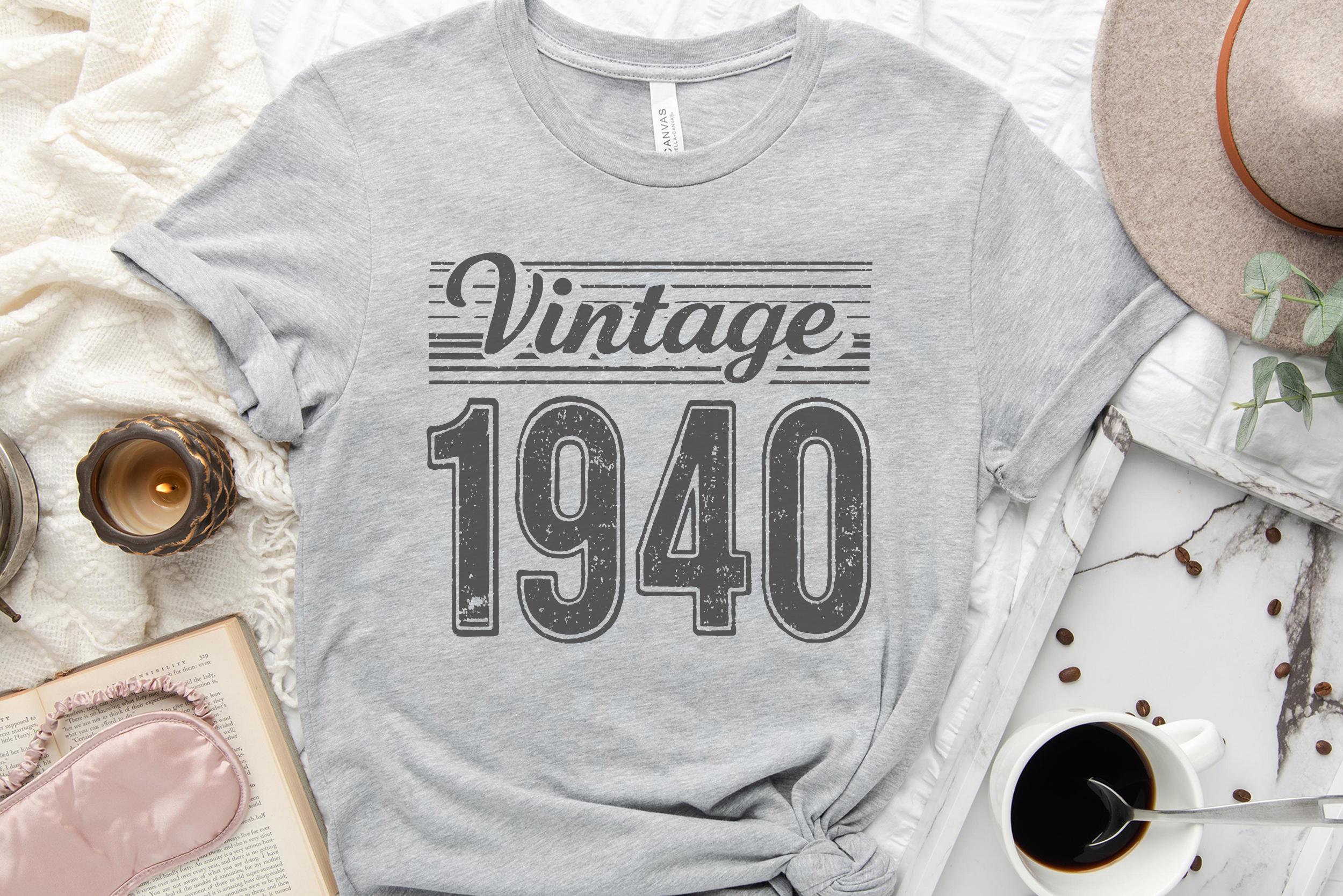 Born 1940 Tshirt - Etsy