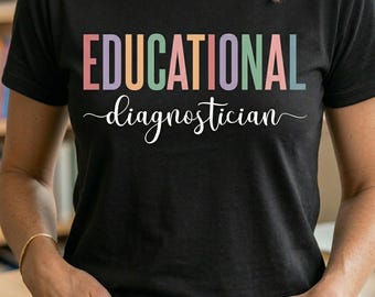 Educational Diagnosis Shirt, Diagnostician Tshirt, DIAG Tshirt