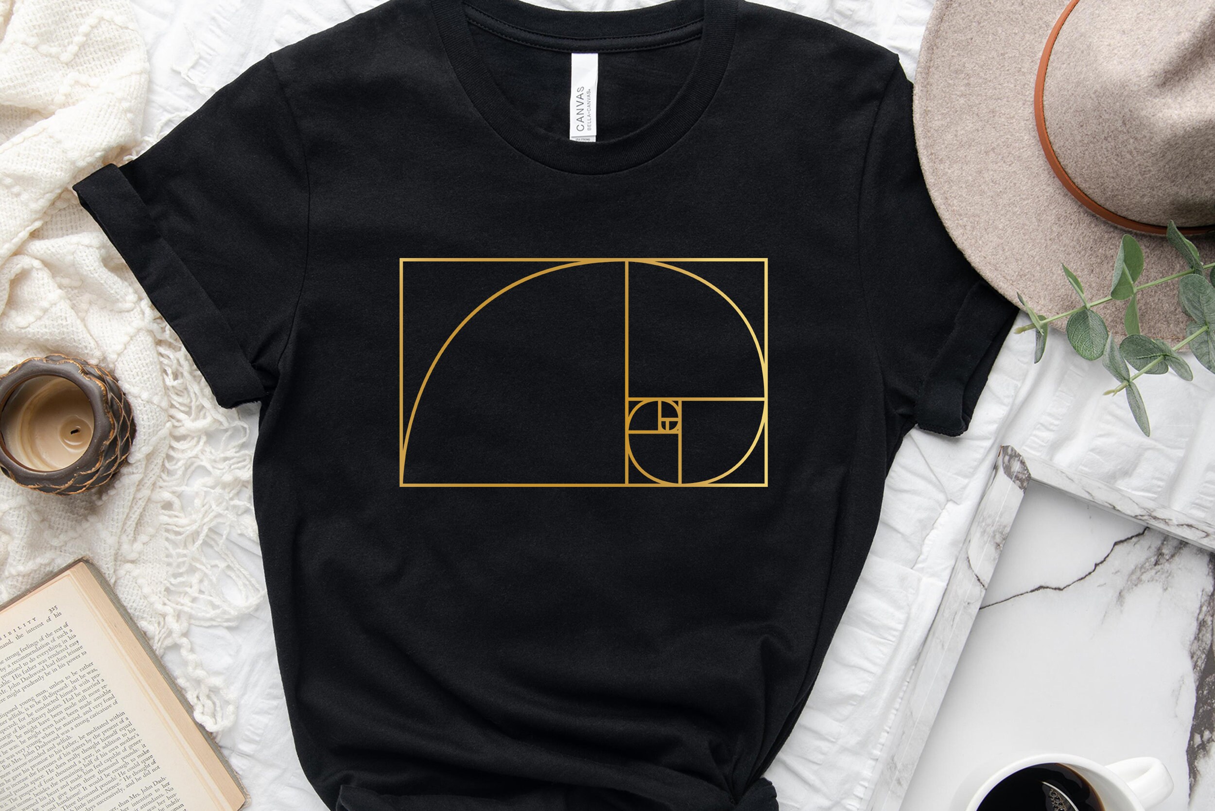 Fibonacci Spiral Shirt Golden Spiral Shirt Fibonacci Sequence Shirt Science Shirt Golden Ratio Shirt Math Lover Gift Science Geometry Shirt