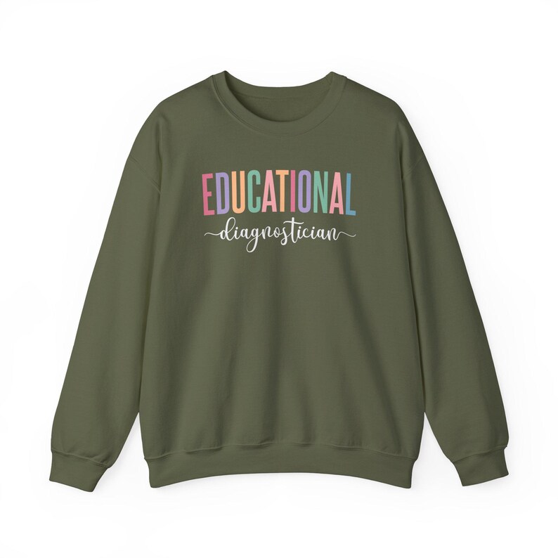 Educational Diagnostician Sweatshirt, School Psychologist Gift, Special Education Teacher Apparel, Teacher Appreciation Gift, School image 8