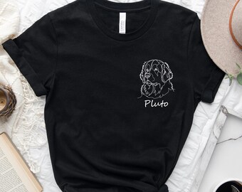 Newfoundland Dog Mom T-Shirt: Custom Mama Tee