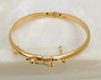 Gold Filled Bangle for Baby, Baby Bangles, Baby Bangle Bracelet, Bangle for Baby, Gift for Baby, Stacking Bangle, New Born Gift,