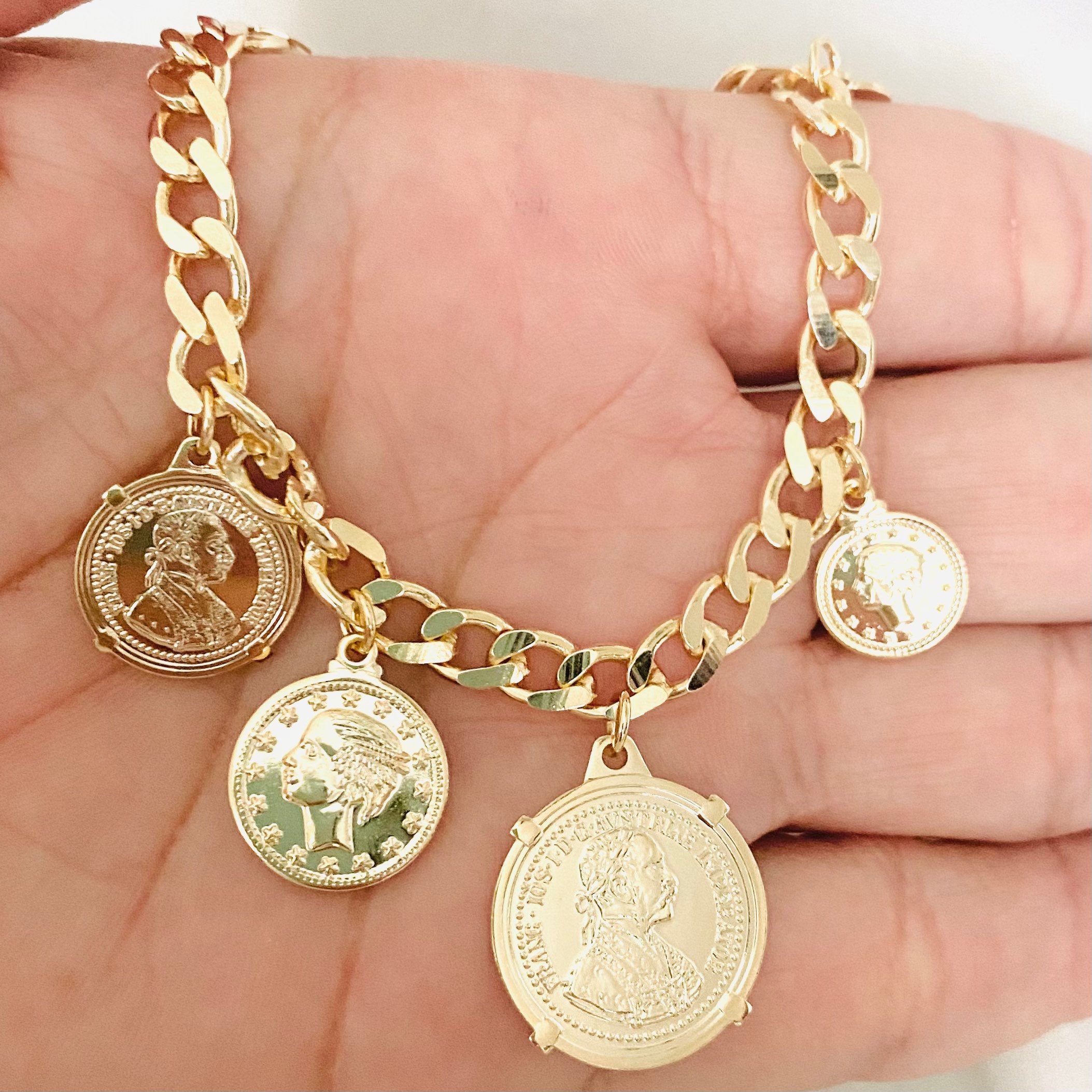 Grande Pendente Per Monete Medagliato Romano E Greco In - Foto 3