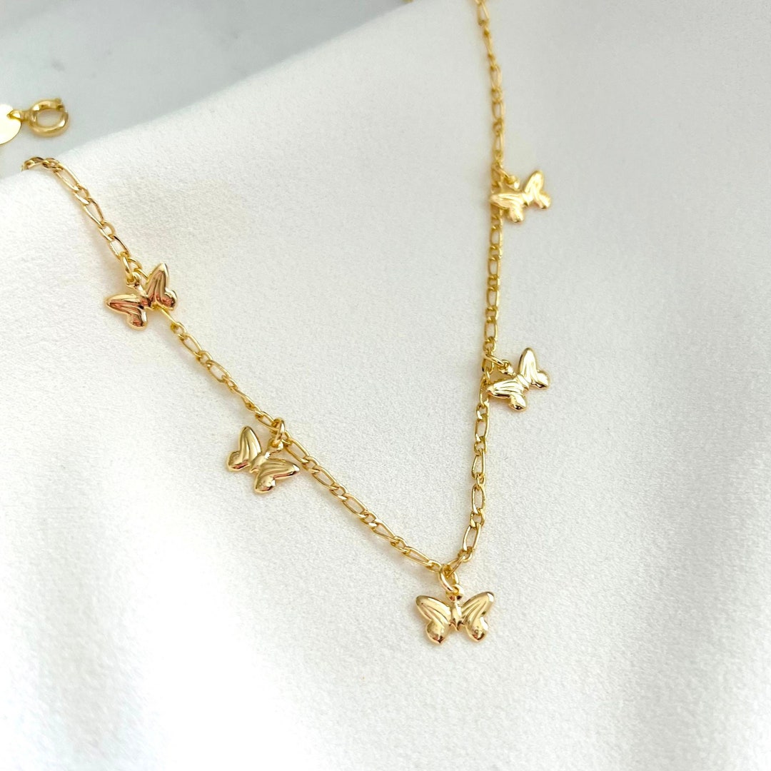 Solstice Butterfly Anklet