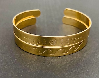 Månfasarmband: Himmelska smycken, justerbart armband