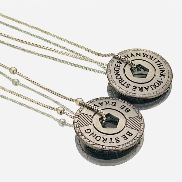 Strength Necklace Etsy