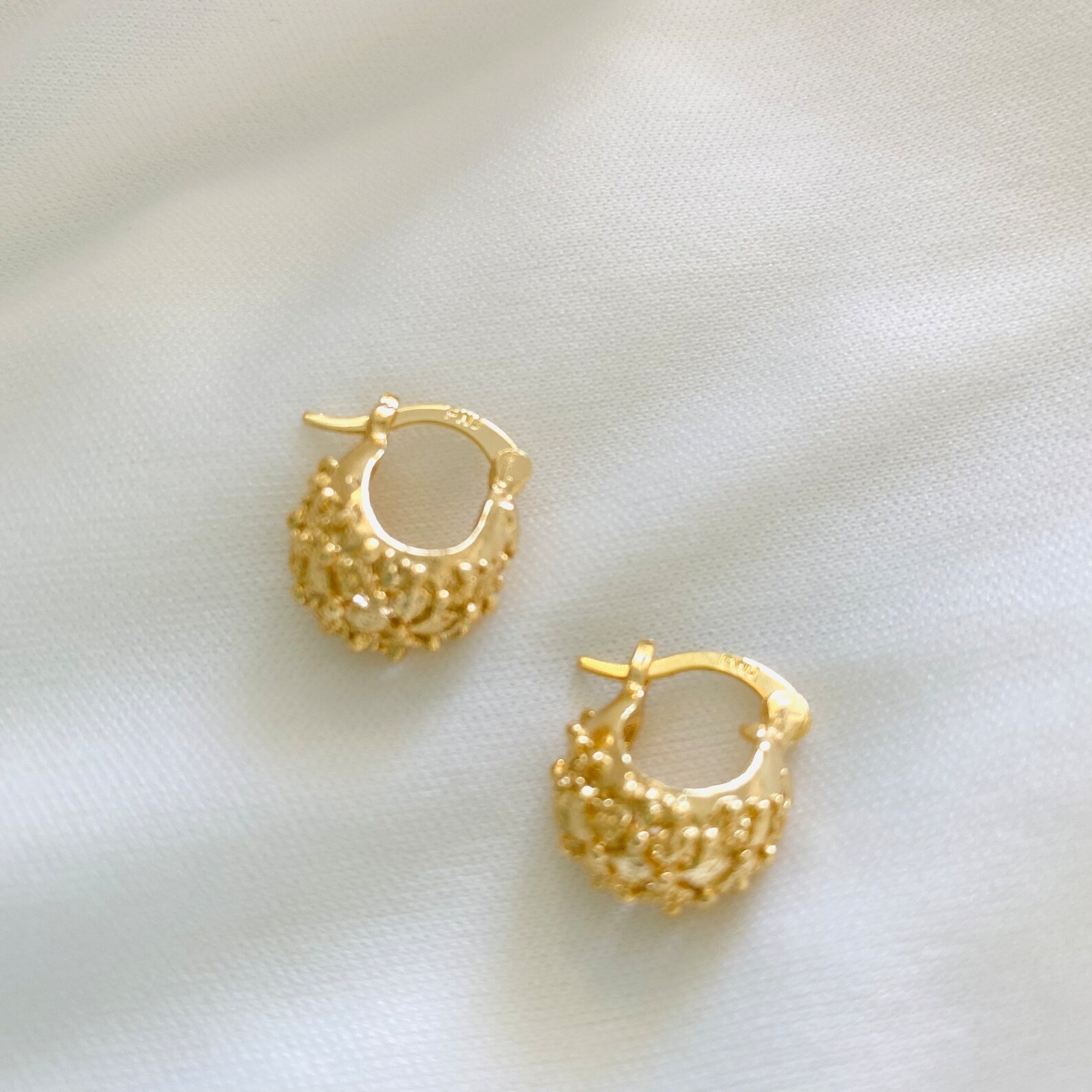 Retro Basket Earrings