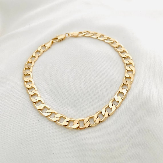 Thick cuban link anklet online