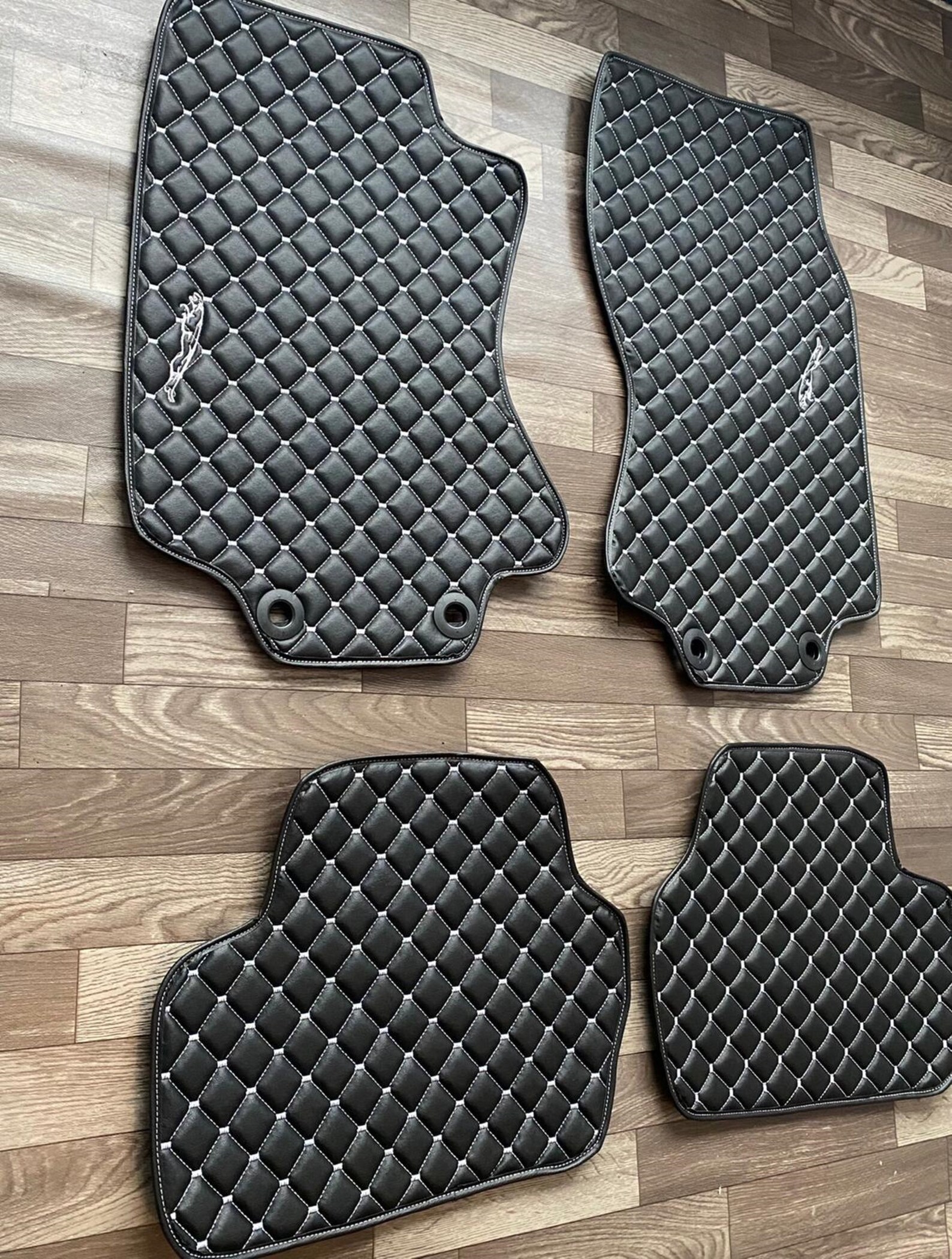 Jaguar XF 20082015 black car mats jaguar logo jaguar Etsy