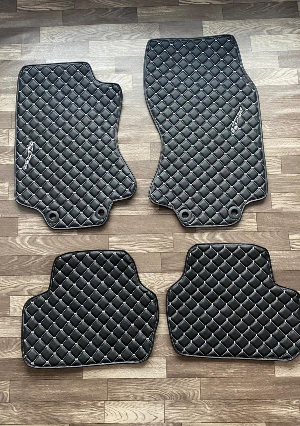 Jaguar XF 20082015 black car mats jaguar logo jaguar Etsy