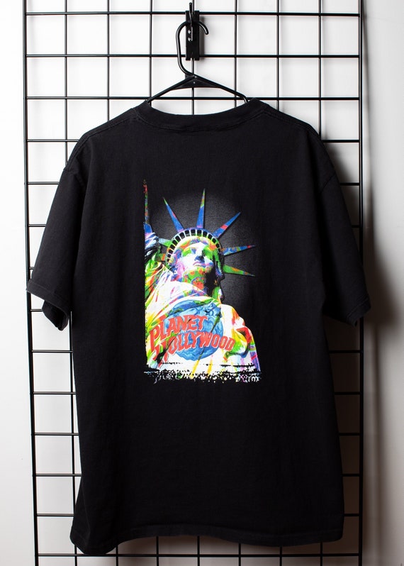 1991 Planet Hollywood New York Vintage T-Shirt XL