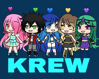 Itsfunneh Etsy - funneh and the krew roblox games