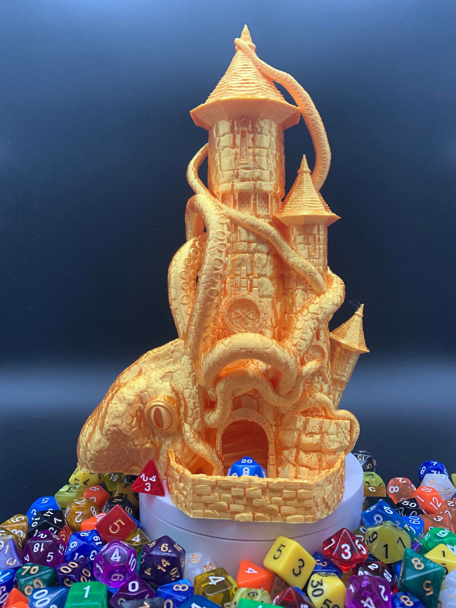 Kraken Dice Tower Etsy