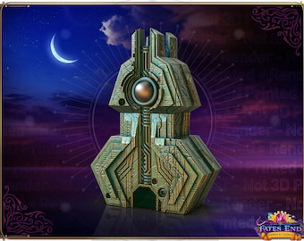 Alien Obelisk Dice Tower