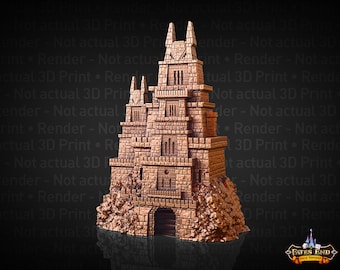 Dragonborn Dice Tower