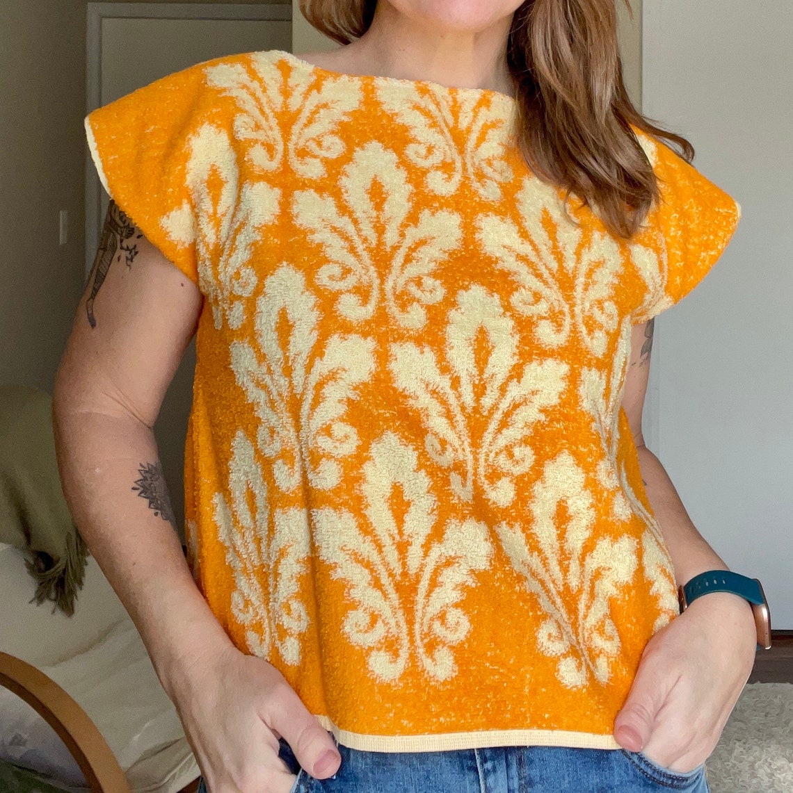 Vintage Towel Tshirt Etsy