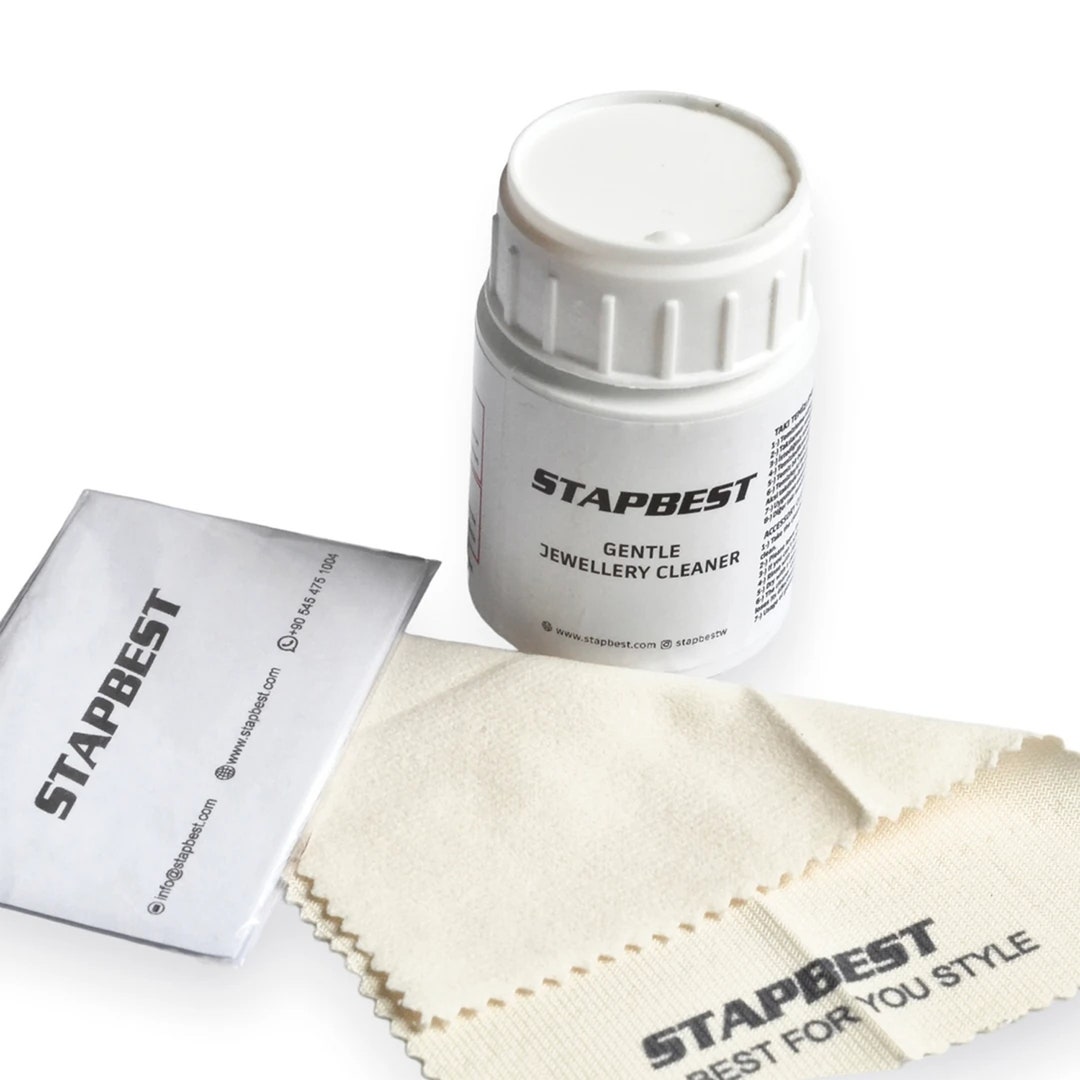 Jewelry Cleaner Kit, Jewelry Polishing Cloth, Tarnish Remover Kit