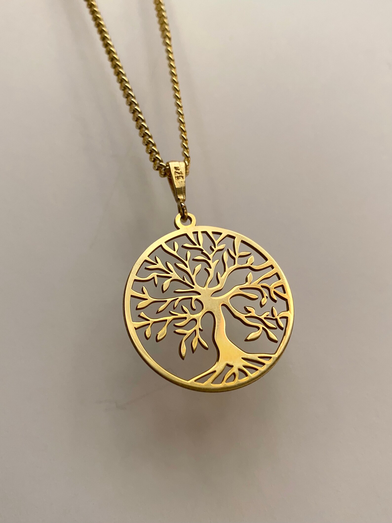 925 Sterling Silver / Tree of Life Necklace / Sacred Tree Pendant - Etsy