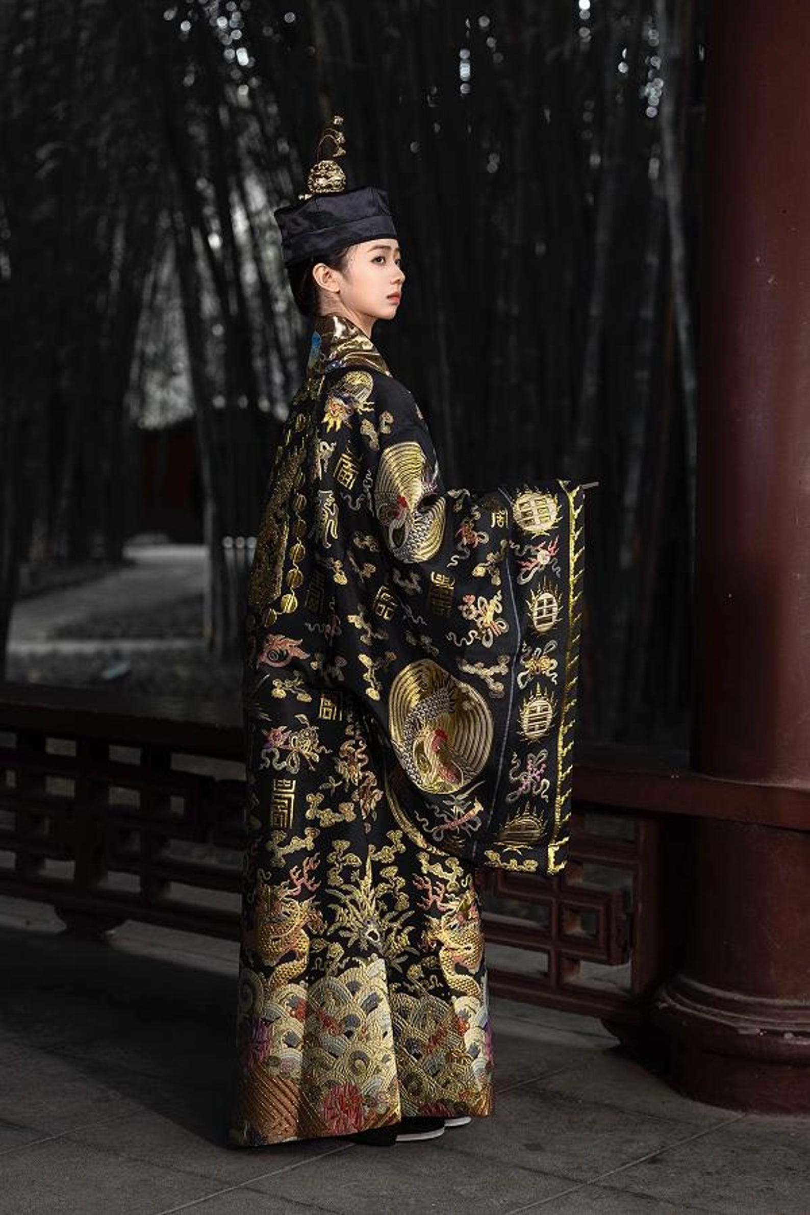 Taoism Robe Restore Version Nine Crane Method Robe Taoist High Official Jiangnan ...