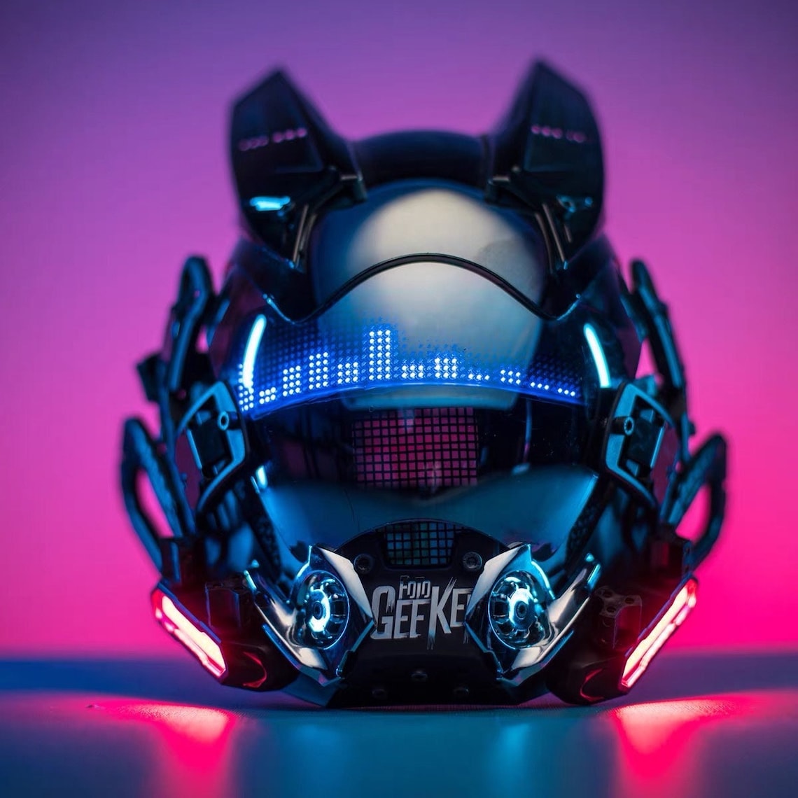 Cyberpunk Mask Cosplay Mask. Personality Metaverse Robot Mask. - Etsy