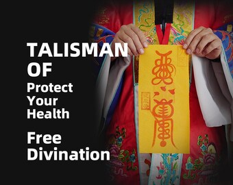 Health enhancement,lucky charm,blessing charm,customized talisman,Taoist talisman,Christmas gifts,talisman necklaces,car decorations,
