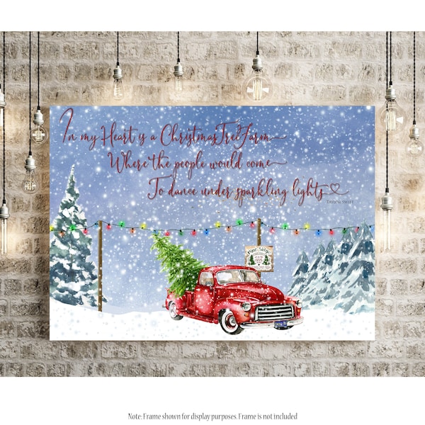 Christmas Tree Farm Taylors Version Svg Etsy