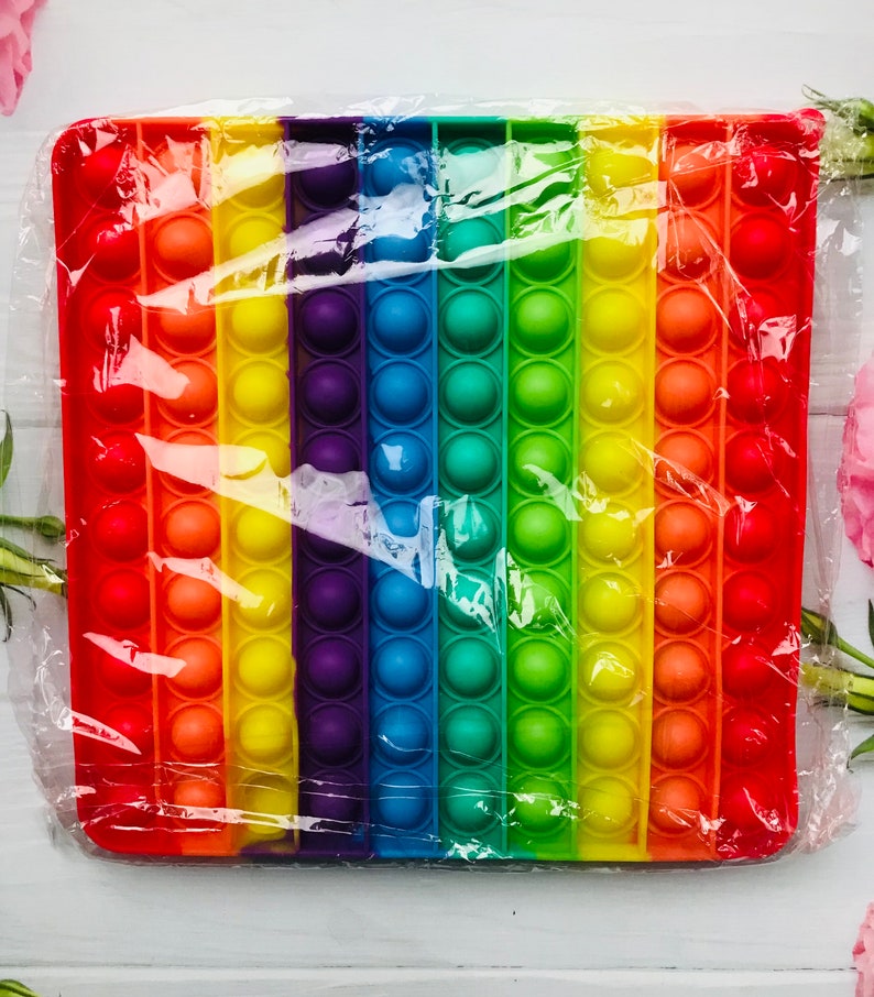 Jumbo pop it fidget toy Etsy