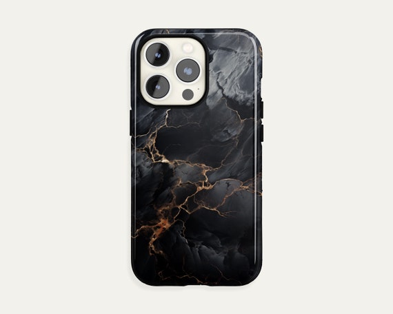 Tybiky Custodia per iPhone 12, in silicone opaco, effetto marmo