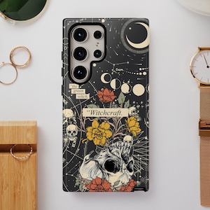 Witchy Collage Celestial Handytasche Galaxy S24 S23 S22 S21 Plus Ultra, S24 Ultra Case, S23 Ultra Case, S24 Plus Hülle, S23 Plus Hülle