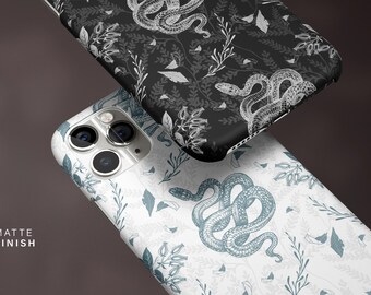 Personalisierte Schlange iPhone 15 14 13 12 11 Pro Max Hülle, Witchy Galaxy S23 S22 S21 Plus Ultra Ultra Ultra iPhone X XR XS Max Hülle