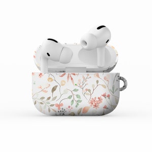 Cute Boho Floral AirPods Case Gen 1 2 Pro Gift for Her, AirPods Case 2nd Generation, Cute Airpods Case