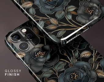Funda para teléfono con diseño de vidrieras, estilo bruja, para iPhone 16 15 14 13 12 11 Pro Max, S25 S24 S23 Ultra, regalo para ella.