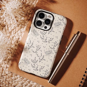 Floral Boho iPhone 13 12 11 Mini Pro Max Case Flower, iPhone X XR XS Max, Samsung S10 S20 Case