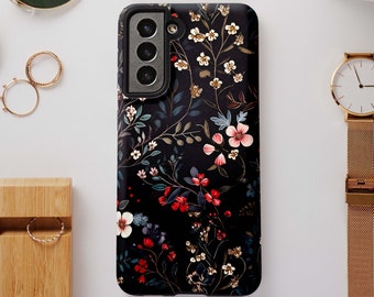 Dark Academia S26 Ultra Case, Floral Phone Case, S25, S24, S23, S22, S21