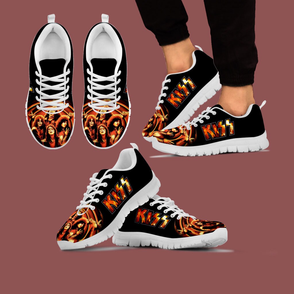 Kiss Band Custom Sneaker Kiss Band Custom Canvas Shoes Etsy