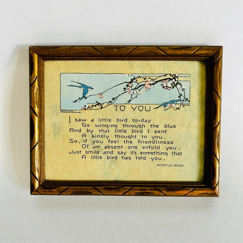Framed Poem - Etsy