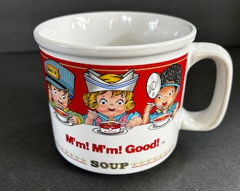 Vintage 1993 Campbell Soup Mug with 3 Kids -  Westwood International