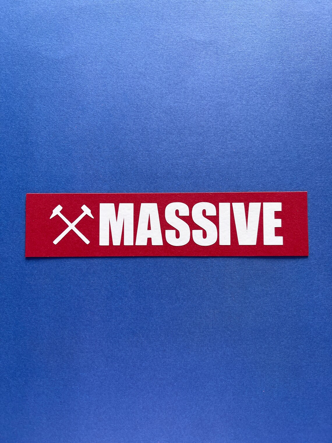 West Ham Massive Crossed Hammers Themed Car/Wall Decal/Sticker Etsy