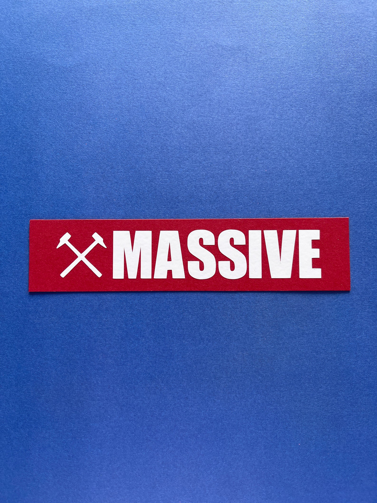 West Ham Massive Crossed Hammers Themed Car/Wall Decal/Sticker Etsy