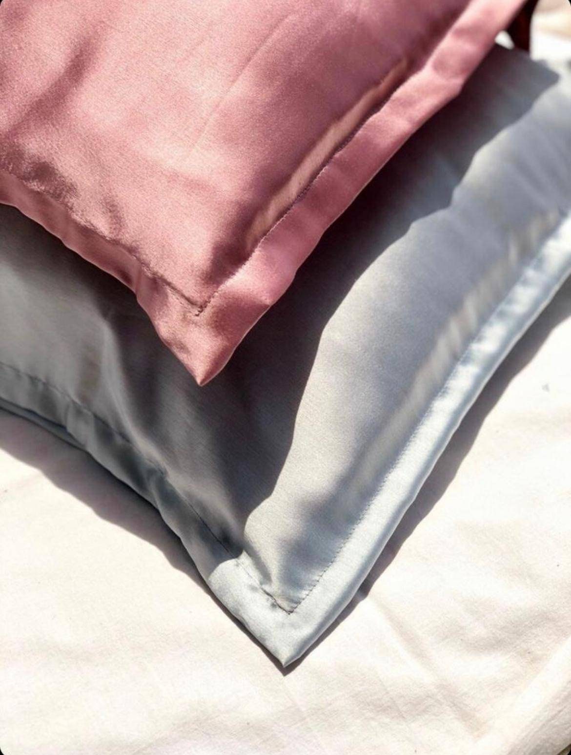 Set of 2 Pure Mulberry Pillowcases | 100% Mulberry | Silk Pillowcases | Envelope Style | 22 Momme Silk | Gifts Idea | Haircare