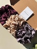 Pure Mulberry Silk scrunchie  -Set - Silk Scrunchies - Hair Accessories - Ponytail scrunchie  -  bridesmaid proposal - holiday gift - 