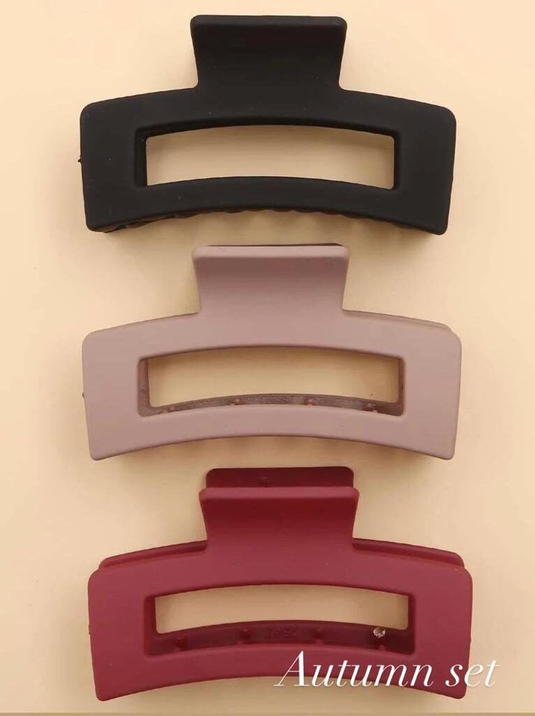 Set of 4 Hair Claw Clips Thick Hair Clip Large Hair Clip Etsy Canada