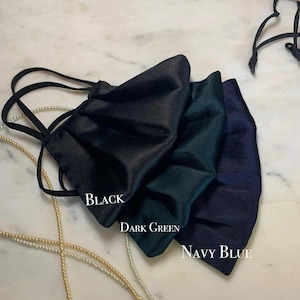 100% Mulberry Youth Mask - Child  Silk Mask - Face Mask- Ultra Soft  - Free Shipping -Youth Size - Adjustable Pleated Mask