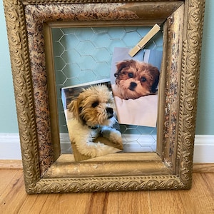 Wire Framed Antique Picture Hanger