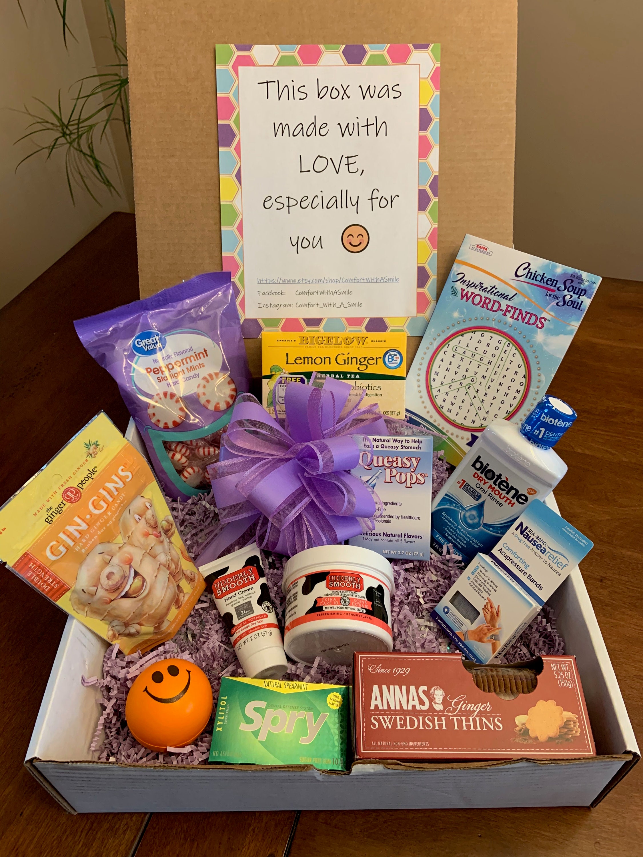 Cancer Care Gift Chemotherapy Box for Cancer Patient Get Etsy