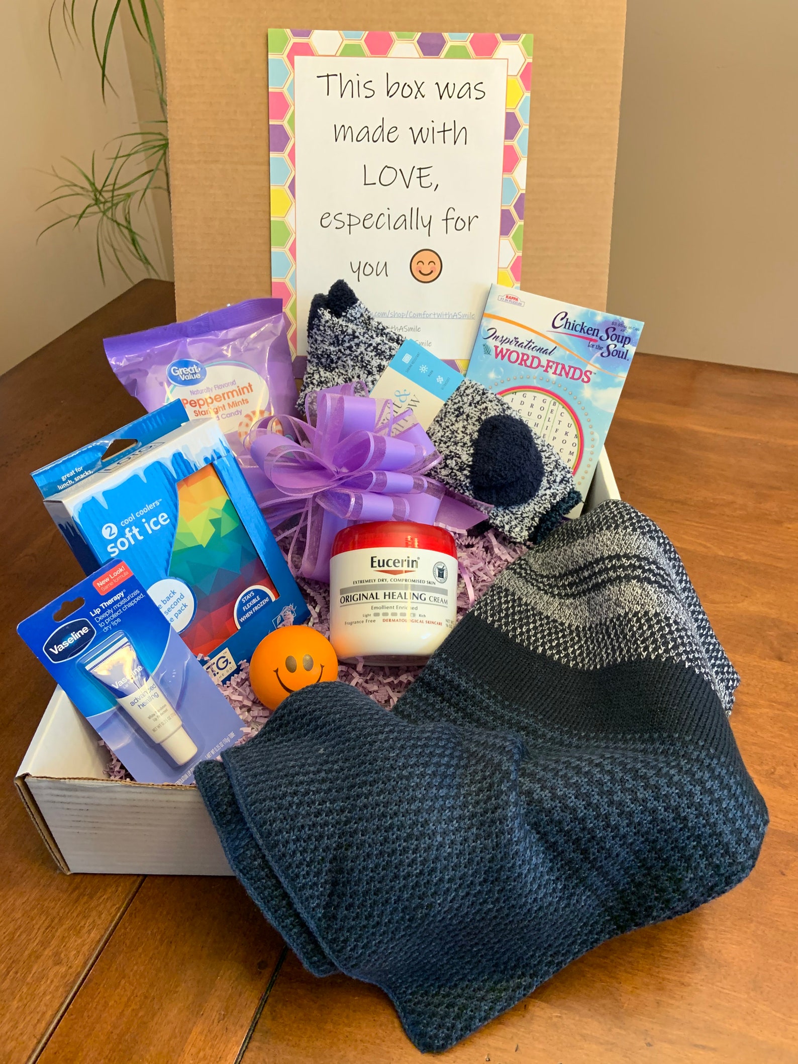 Cancer Care Gift Get Well Gift Box for Cancer Male Patients Etsy