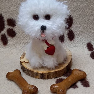 Handmade Needle Felted Dogs