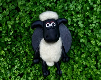 Handmade Needle Felted Sheep